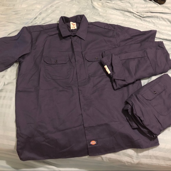 NWOT Dickies Short Sleeve Twill Work Shirt OG Fit - Picture 2 of 6
